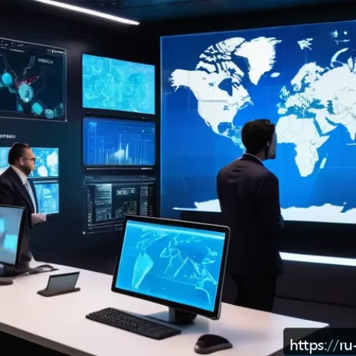 Home 23 빌 게이츠 Bill Gates 마이크로소프트 창업자 자선 활동 팬데믹 대비 - A high-tech global health monitoring center filled with diverse scientists and epidemiologists analy...